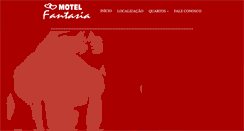 Desktop Screenshot of motelfantasia.com.br